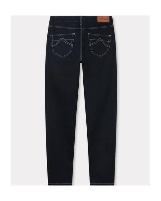 KENZO Blue Bara Slim Fit Jeans for men