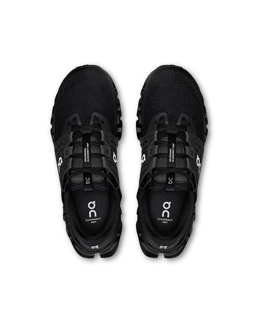On Shoes Black Cloudswift Amp Running Shoes for men