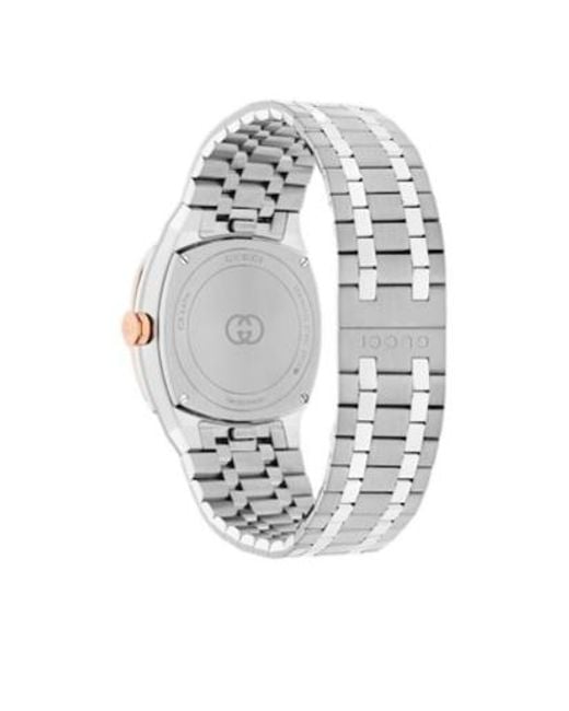 Gucci Metallic 25H Watch, 30Mm
