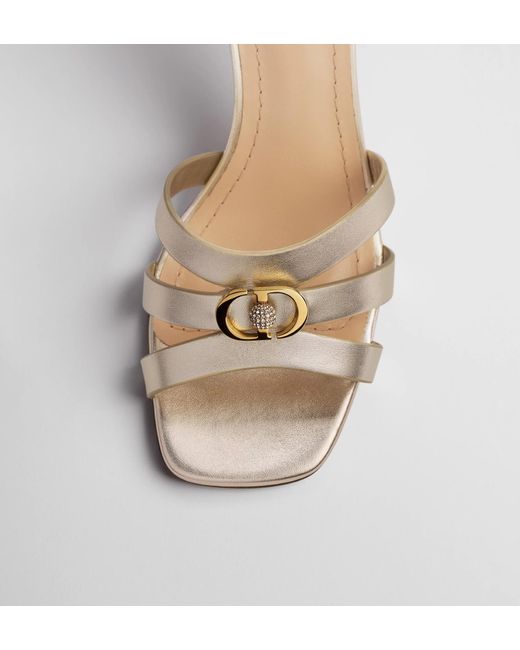 Dior Natural Or 30M Heeled Slide