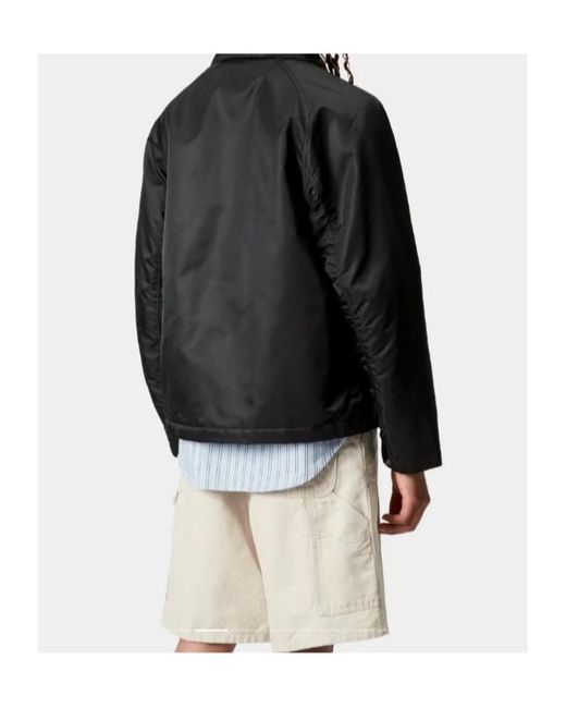 Carhartt Black W' Alumni Chore Coat