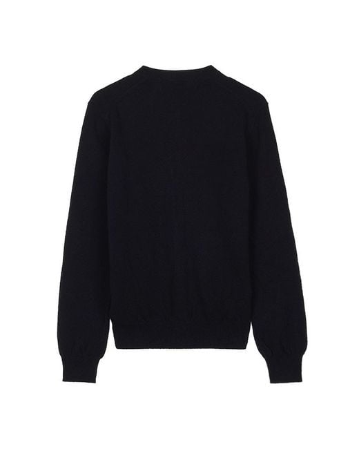 Comme des Garçons Blue Long-Sleeve Cardigan for men