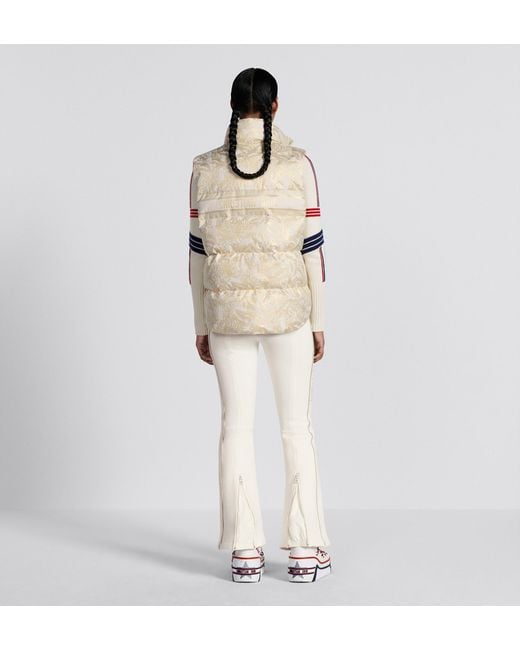 Dior White Alps Flared Ski Pants