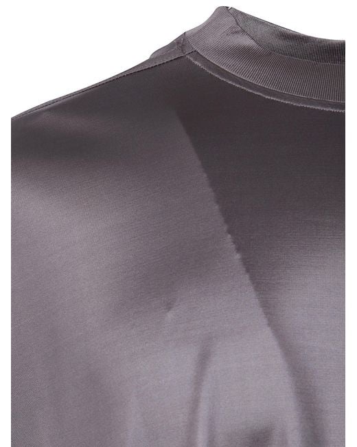 Rick Owens Purple Short-Sleeve T-Shirt for men