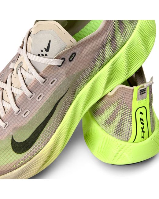 Nike Yellow Color Block Sneakers for men