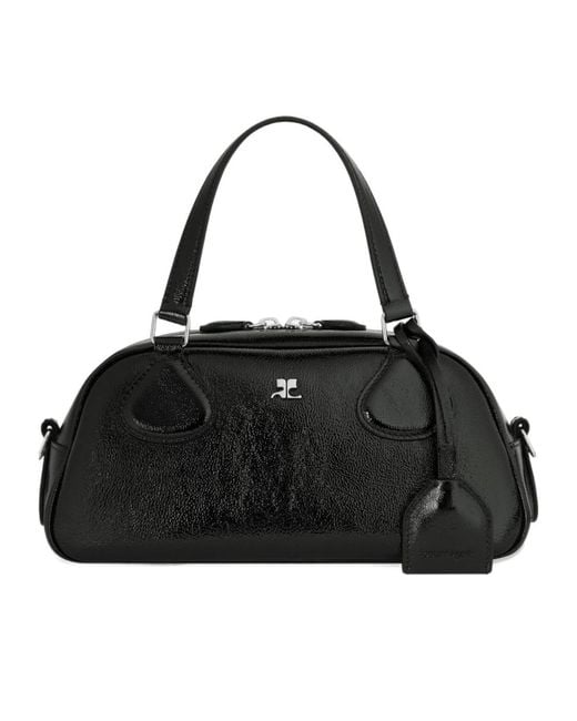 Courreges Black Courrèges Friday Bowling Bag