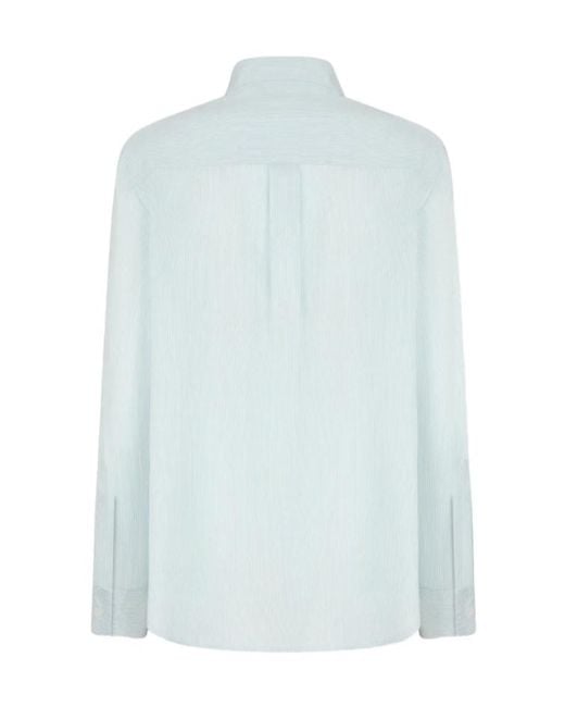 Blazé Milano Blue Anabas Pinstripe Shirt