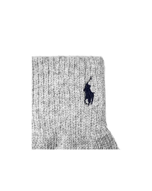 Polo Ralph Lauren Gray Pony Pattern Gloves for men