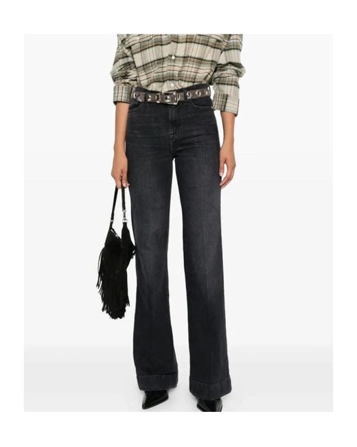 7 For All Mankind Black Belt Loop Jeans