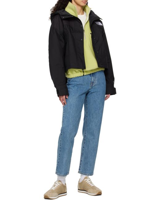 The North Face Black Logo Embroidered Hooded Jacket