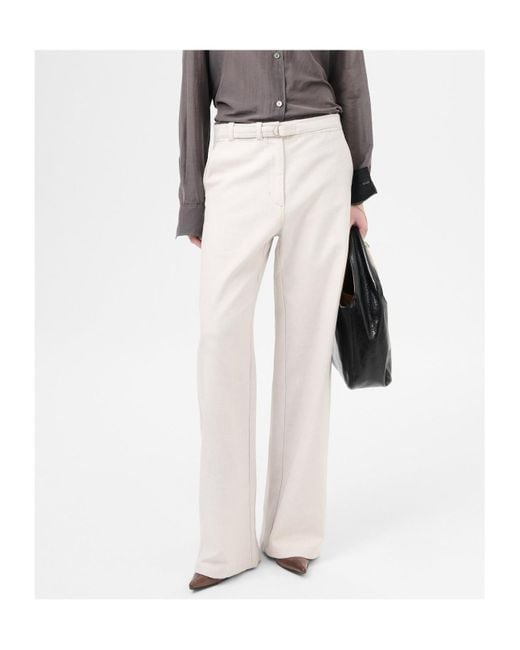 Our Legacy White Wide Leg Pants
