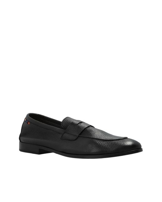 Paul Smith Black Round-Toe Loafers for men