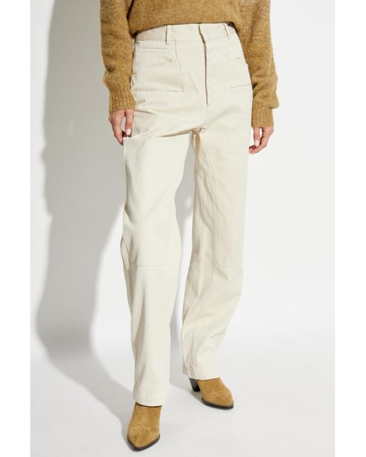 Isabel Marant Natural Emmy Trousers
