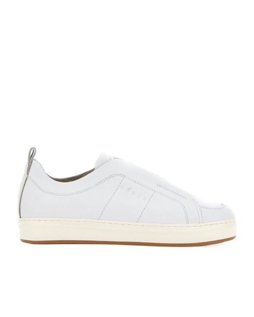 Hogan White H-Tv Low-Top Sneakers for men