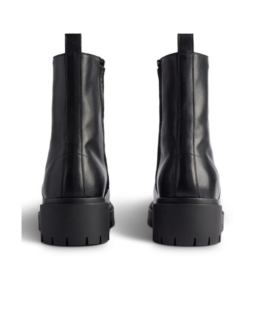 Balenciaga Black Stomper Ankle Boots for men