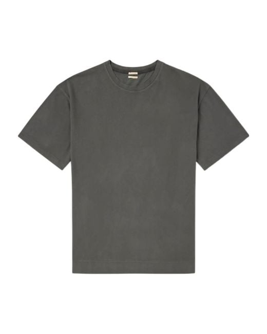 Massimo Alba Gray Short-Sleeved T-Shirt for men