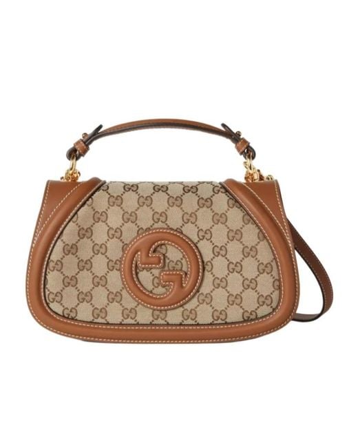Gucci Brown Blondie Medium Top Handle Bag
