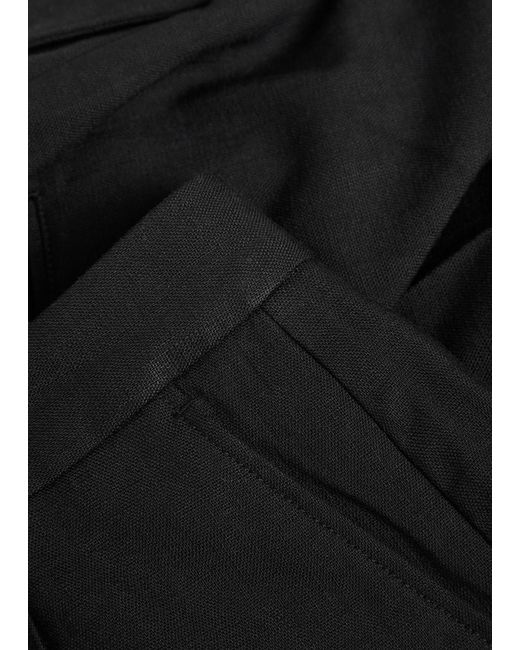 Anine Bing Black Belt Loop Shorts