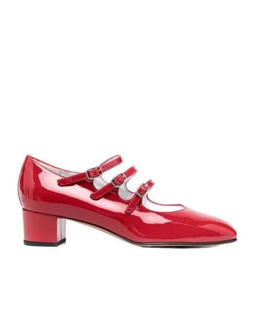 CAREL PARIS Red Patent Leather High Heels