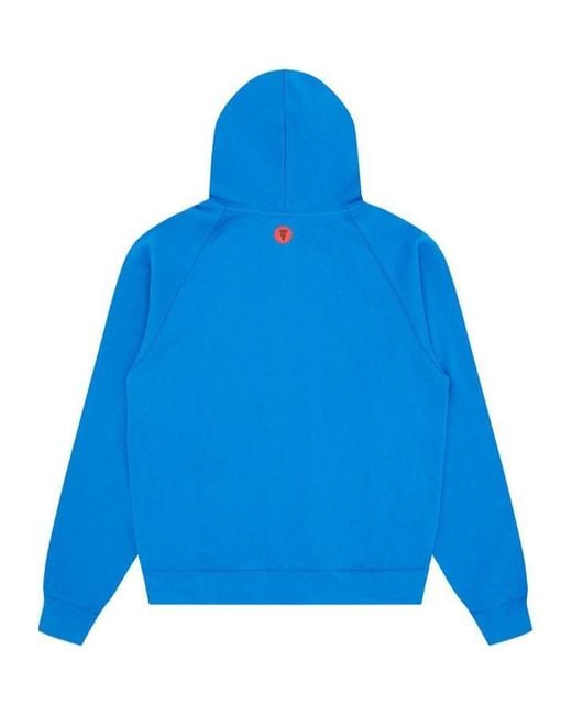 ICECREAM Blue Zippered Hoodie for men