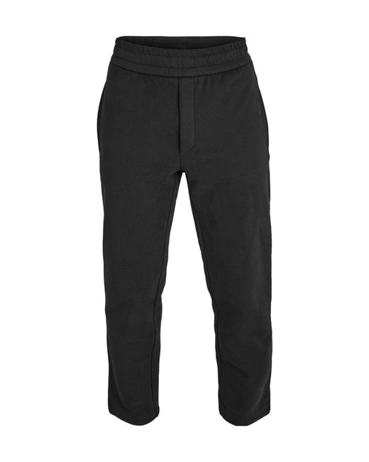 Moncler Black Relaxed-Fit Trousers for men