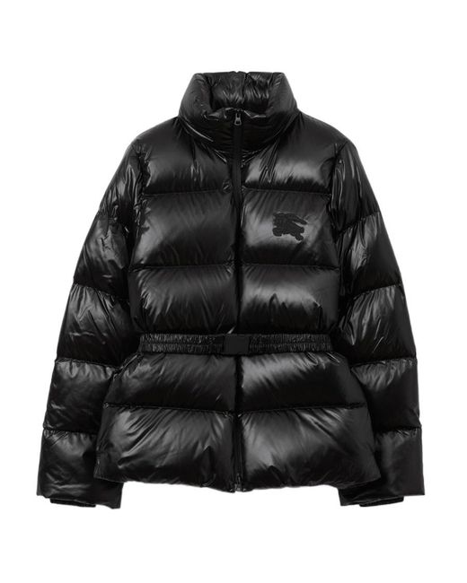 Burberry Black Ekd Puffer Jacket