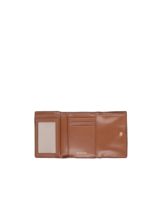 MICHAEL Michael Kors Brown Bryant Trifold Wallet