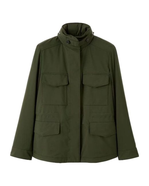 Loro Piana Green Traveler Mini Field Jacket