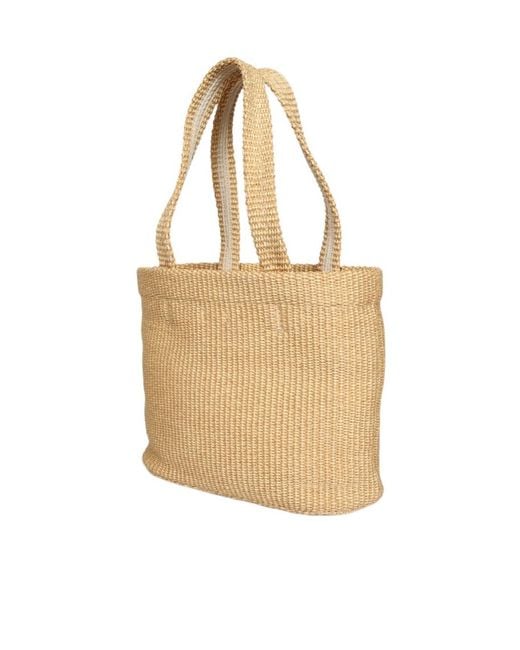Jimmy Choo Natural Double-Handled Handbag