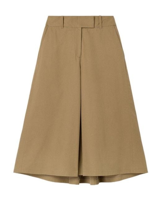 Filippa K Natural Tailored Midi Skirt