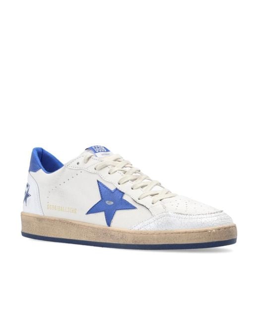 Golden Goose Deluxe Brand Blue Ball Star Low-Top Sneakers for men