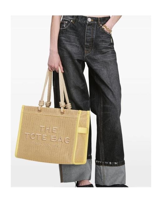 Marc Jacobs Natural Tote Bag Woven Rope