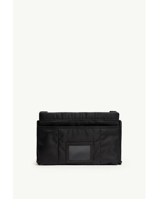 Moncler Black Kenton Drill Crossbody Bag for men