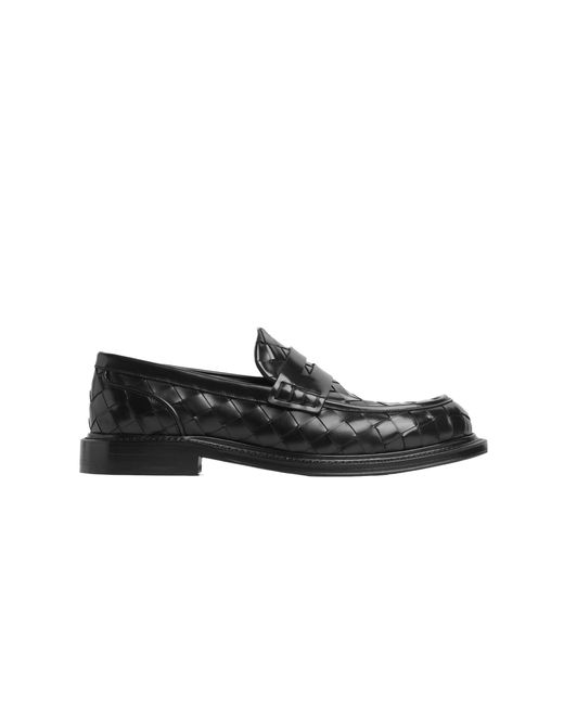 Bottega Veneta Black James Loafers for men