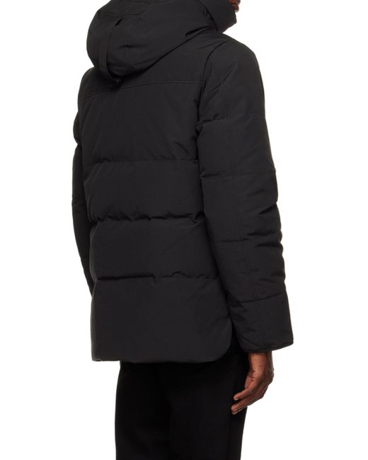 Canada Goose Black Macmillan Hooded Parka for men