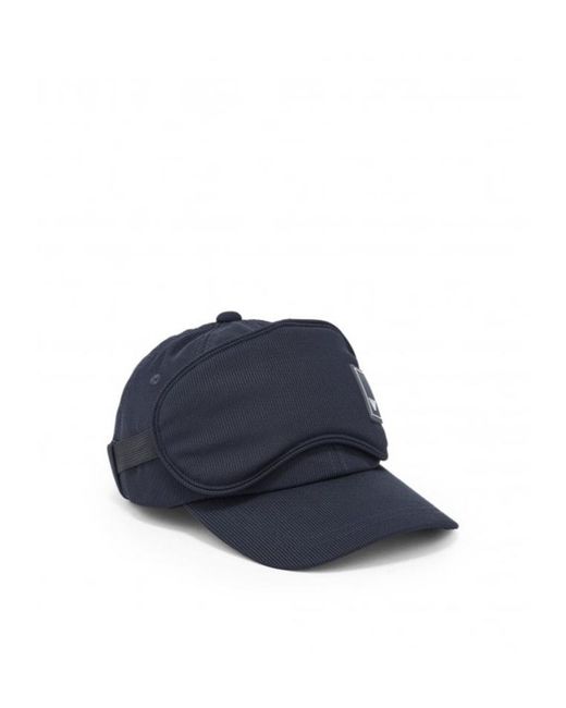 Emporio Armani Blue Patch Logo Cap for men