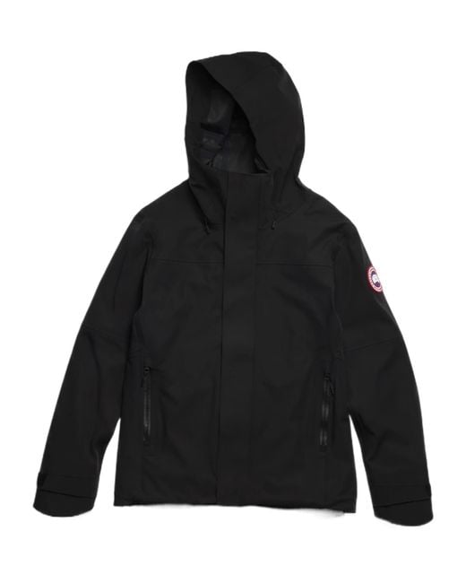 Canada Goose Black Rupert Rain Jacket for men