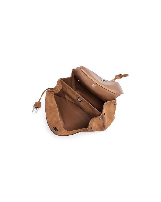 Balenciaga Brown Rodeo Medium Shoulder Bag