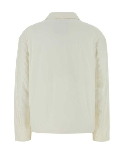 Herno White Shirt Jacket