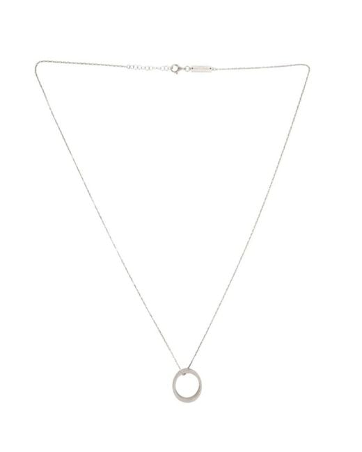 Maison Margiela White Numerical Ring-Detail Necklace for men