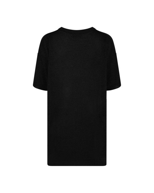 Missoni Black Boxy Crew Neck Jumper