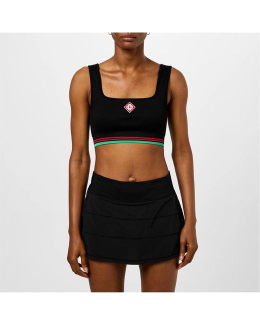 Casablanca Black Logo Seamless Vest