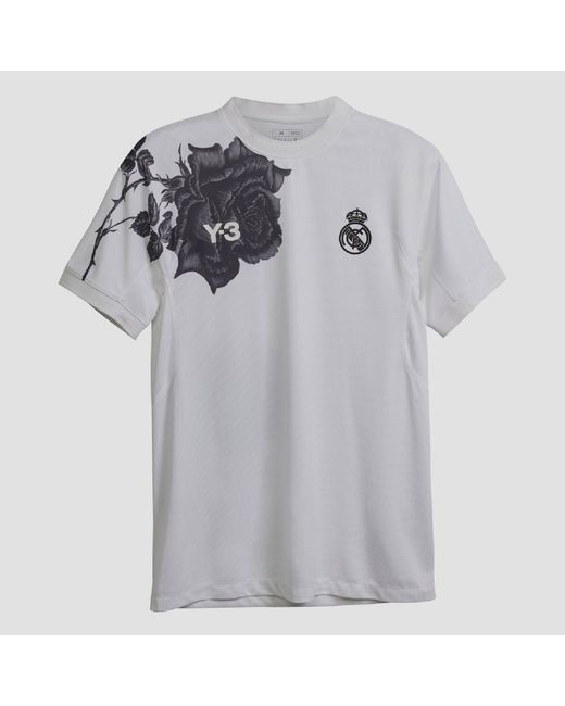 Y-3 Gray Short-Sleeved T-Shirt for men