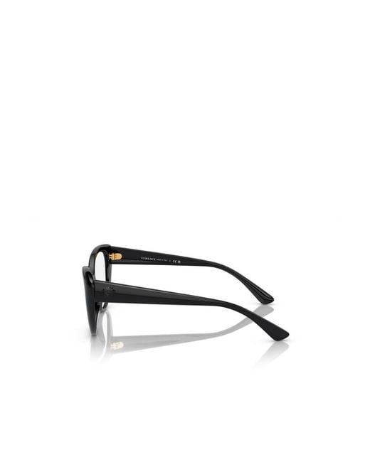 Versace White Colliding Frame Flat Mirror