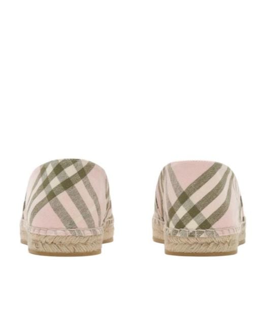 Burberry Natural Check Mews Espadrilles