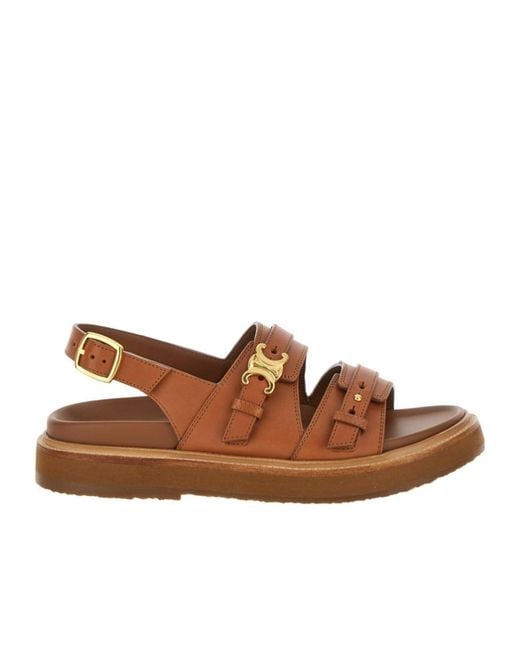 Céline Brown Tippi Triomphe Sandal
