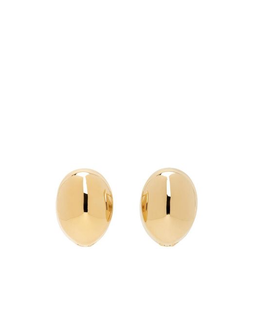 Bottega Veneta Metallic Ring Earrings