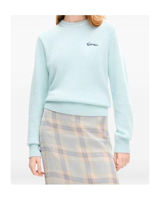 KENZO Blue Varsity' Jumper