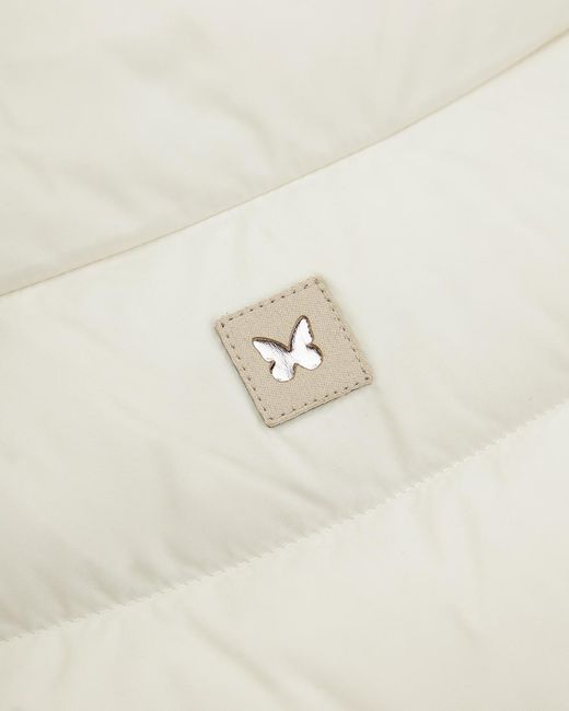 Weekend by Maxmara White Long-Sleeved Down Jacket