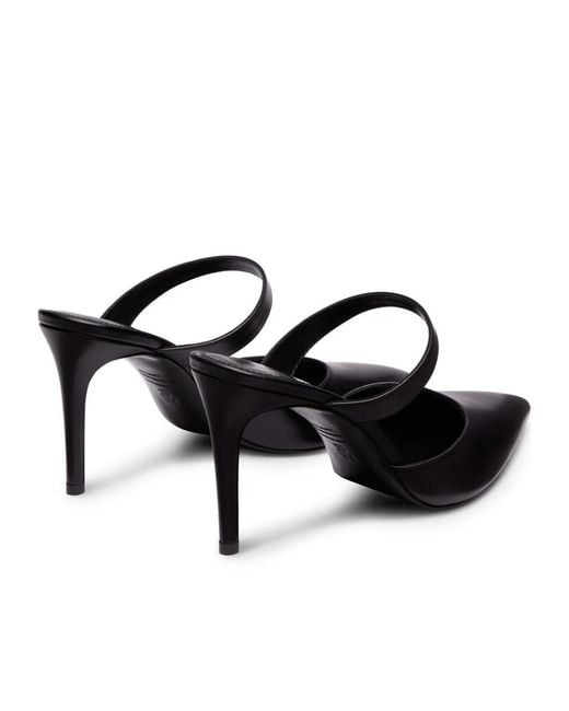 Stuart Weitzman Black Stuart Power Mule 85